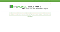 Desktop Screenshot of fire-supplies.co.uk